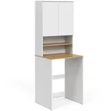 Vicco Waschmaschinenschrank Viktor 68 x 88,2 x 60 cm Weiß/Artisan