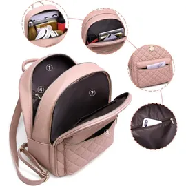 luxuskollektion Daypack 0 l beige/rosa/schwarz