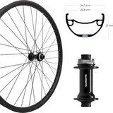 Roland Vorderrad 27,5" Disc Centerlock Schwarz