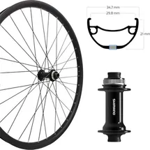 Roland Vorderrad 27,5" Disc Centerlock Schwarz