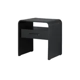 deinbett Nachttisch Skagen ¦ schwarz ¦ Maße (cm): B: 51 H: 50 T: 41.0