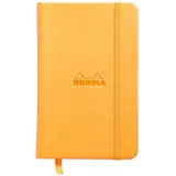 Exacompta Einsteck-Fotoalbum Webnotebok A6 9x14cm 96 Blatt dot/punktkariert 90g Orange 118568C, Rhodia, Blöcke, Hefte und Notizbücher