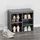 KESPER Schuhbank 51,5 x 48 x 29,5 cm grau / grau