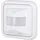 Renkforce 4016139070186 Unterputz PIR-Bewegungsmelder 160 Relais Weiß IP20