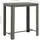 vidaXL Bartisch 100 x 60,5 x 110,5 cm Grau