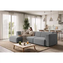 otto home Ecksofa Merid L-Form, B: 295 cm - OTTO. Verlässliche Qualität.« als Modul oder separat verwendbar, für individuelle Zusammenstellung, grau