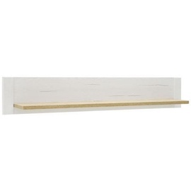 Landscape Wandboard Eiche, Pinien, 150x25x22 cm, Wohnzimmer, Regale, Wandboards