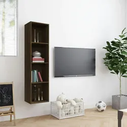 vidaXL Bücherschrank/TV-Schrank Eichen-Optik 143x30x36cm Holzwerkstoff