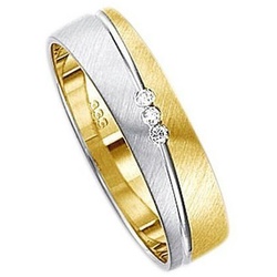 Firetti Trauring Schmuck Geschenk Gold 375 Hochzeit Ehering Trauring „LIEBE“, Made in Germany – mit o. ohne Brillanten/Diamanten gelb|goldfarben|weiß 22