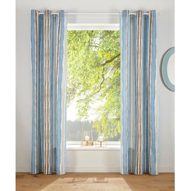 Guido Maria Kretschmer Home & Living Guido Maria Kretschmer Home&Living Vorhang »Streifen«, (1 St.), blau