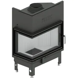 Hitze Albero 14 kW Stahl Schwarz