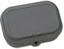 Koziol Lunchbox PASCAL S, spülmaschinengeeignet 7158701 , Farbe: dunkelgrau