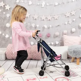 Bayer Puppenbuggy Fee blau/rosa