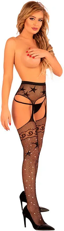 LIVCO CORSETTI FASHION - GRARDDIS LC XG042 STRÜMPFE SCHWARZ EINE GRÖSSE