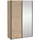 VCM Schiebetürenschrank Bergamo 140 x 220 x 0 cm Braun