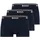 Boss Power Boxershorts 3 Einheiten Open Blue 2XL