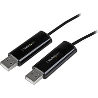 Startech StarTech.com 2 Port USB KM Switch Cable w/ File Transfer for PC and Mac / Umschalter mit Datentransfer für und