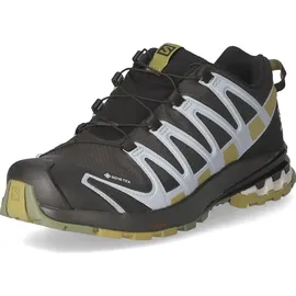 Salomon XA Pro 3D V8 GTX Damen Black/Green Moss/Zen Blue 42