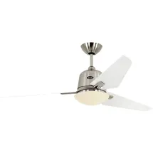 CasaFan Eco Aviatos 132 BN-WE 132 cm Deckenventilator weiß mit Licht