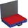 Allit Sortimentskoffer Kunststoff 440 x 70 x 370 mm blau 48 Fächer