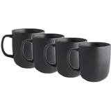 BUTLERS Teetasse 0,4 l Schwarz 4 St.
