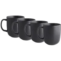 BUTLERS Teetasse 0,4 l Schwarz 4 St.