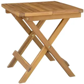 prestige home living outdoor 2er Set Holzliegestuhl mit Tisch aus Akazie klappbar