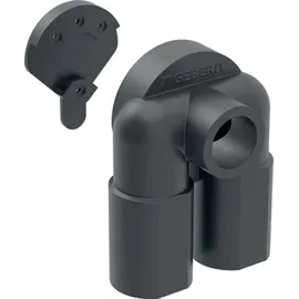 Geberit Schalldämmset 92x116mm, z Doppel.-Wink 90Gr, sw, EPDM