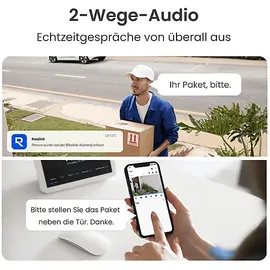 Reolink Argus Series B320 Weiß