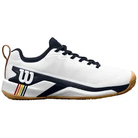 Wilson Rush Pro 4,5 Weiß/Navy Blazer/Gum 46