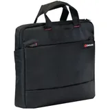 Monolith Laptoptasche Motion II Slimline 15.6 " Polyester Schwarz 41 x 31 x 7 cm