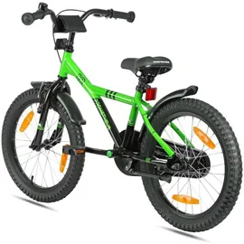 PROMETHEUS BICYCLES Kinderfahrrad 18 Zoll RH 0 cm schwarz/grün