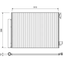VALEO 814373 Kondensator, Klimaanlage