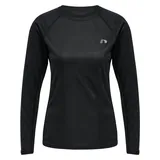 New Line Core Laufshirt langarm Damen black XL