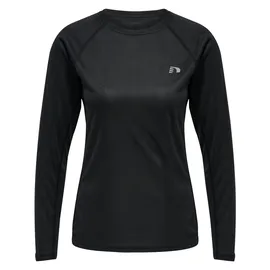New Line Core Laufshirt langarm Damen black XL