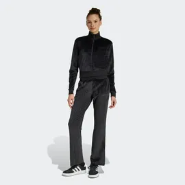 adidas Glam Velvet Trainingsanzug Schwarz L
