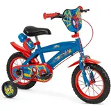 T&Y Trade 12 Zoll Kinder Fahrrad Rad Bike Disney Spiderman Marvel Huffy 22941w - Schwarz