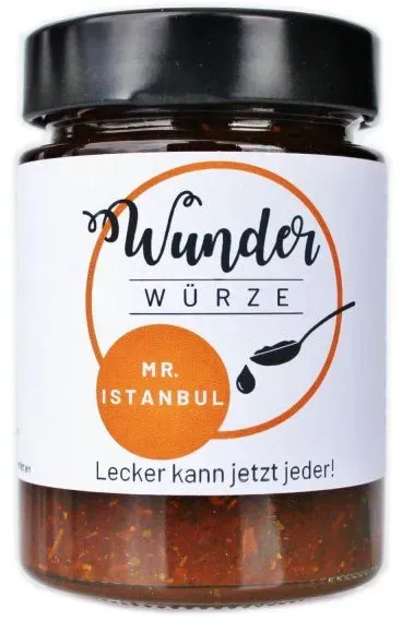 Wunderwürze, Mr. Istanbul, 165g Glas