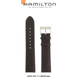 Hamilton Leder Jazzmaster Band-set Leder-braun-20/18 H690.325.111 - braun