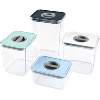 Homeware Frischhaltedose blau 0,73 l 4-teiliges Set