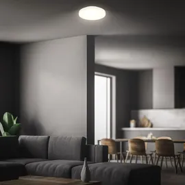 B.K.Licht LED Deckenlampe 12W rund Kunststoff