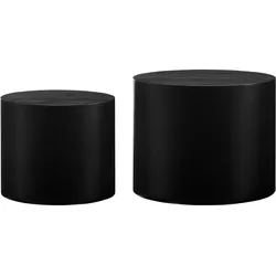 SalesFever Couchtisch 2er Set - Schwarz