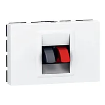 Legrand Lautsprecherdose 1F 2Mod Weiß