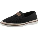 Rieker Slipper Herren Schwarz 46