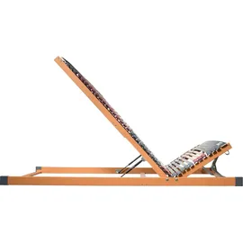 erbengemeinschaft heinz-peter fischer, fmp matratzenmanufaktur 7 Zonen Lattenrost Rhodos KF Bettkasten 44 Leisten 140x200 cm mit BETTKASTENFUNKTION mit Gasdruckfedern. Qualität aus Deutschland