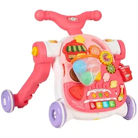 KIKKABOO Sweet Escape 4-in-1 Lauflernhilfe - Pink - One Size