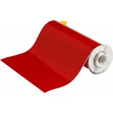 Brady, Etiketten, B85-250x15-595-RD, Hochleistungs-Vinylband, Rot, glänzend, 250.00 mm x 15.00 m, permenant, E