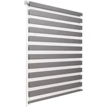 Sol Royal Doppelrollo SolDecor DL2 115 x 150 cm Grau