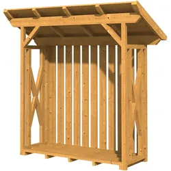 Skan Holz Holzunterstand Lars 1 naturbelassen
