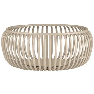 blomus Dekoschale -LITO- Metallschale: Elegantes, robustes Design für jedes Zuhause, Designer, Obstschale, Dekoschale, Brotkorb, Modern, Zeitlos, Robust, Farben braun Ø 20 cm x 8 cm